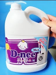 Nước giặt Dnee tím 3L/4 can