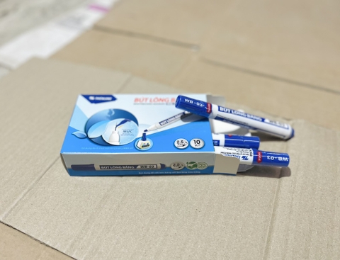 Bút dạ viết bảng màu xanh