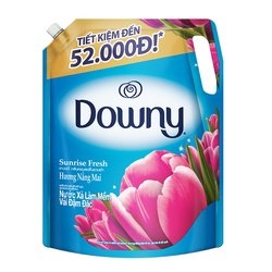 Nước xả Downy nắng mai 1,5L/9 túi