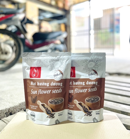 Hướng dương tẩm vị óc chó 500g/20 gói