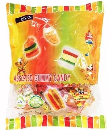 kẹo dẻo Gummy Risen 350g/24 gói