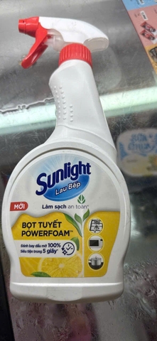 Nước xịt lau bếp Sunlight (vàng) 500ml/12