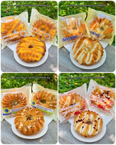 Bánh mỳ tròn Hesan/2kg