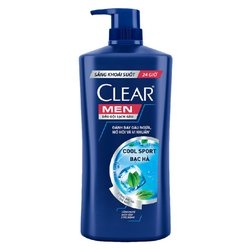 Dầu gội Clear Men BH 630ml/8