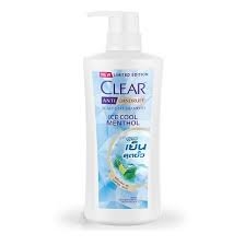 Dầu gội Clear bạc hà(Thái) 480ml/12 chai
