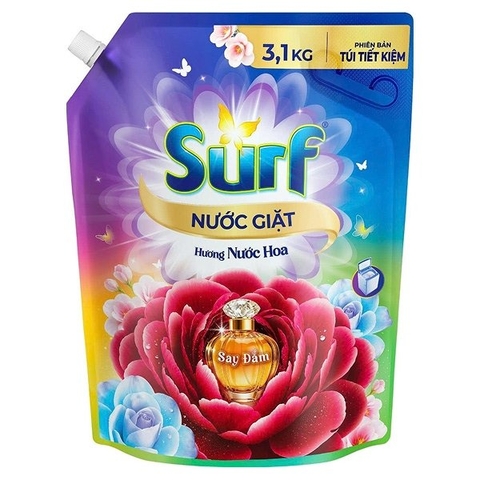 Nước giặt Surf  hương nước hoa 3,1L/4