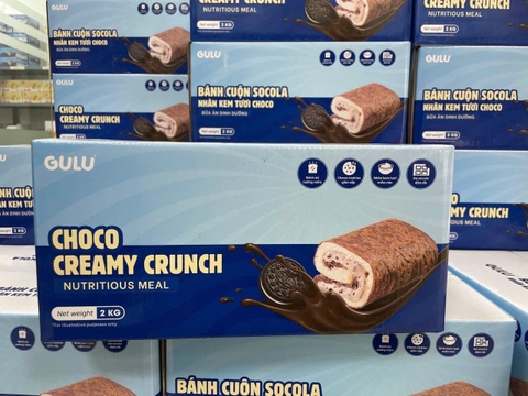Báng mỳ cuộn vỏ socola Gulu