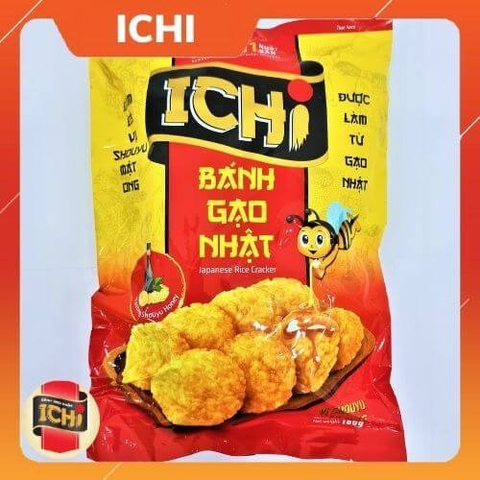 Bánh gạo nhật Ichi mật ong 180g/20 gói