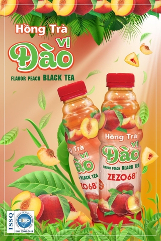 Nước hồng trà vị đào Zezo 68/24