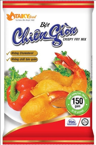 Bột chiên giòn tài ký gói 150g/48 gói