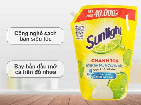NRB Sunlight Chanh túi 3L in giá/4