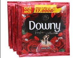 Nước xả Downy đỏ đam mê gói 22ml/42 dây