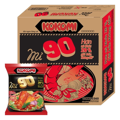 Mỳ tôm Kokomi Đại 90/30 gói