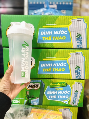 Milo to ít đường 180ml tặng 3 Bình nước/48h