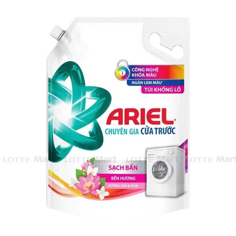 Nước giặt Ariel cửa trước Sen nhài 3,7L/4