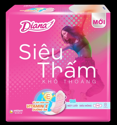 BVS Diana mỏng có cánh/8b*6gói
