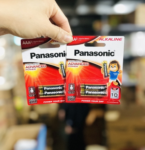 Pin điều khiển (đóng vỉ) AAA Panasonic/12 vỉ*2cái