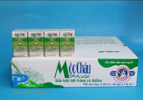 Sữa mộc châu trắng 110ml/48