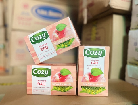 Trà nhúng Cozy hương đào/36 hộp