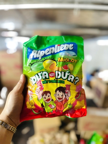 Kẹo Alpenliebe Dưa hay dứa-Muối ớt 223g/24