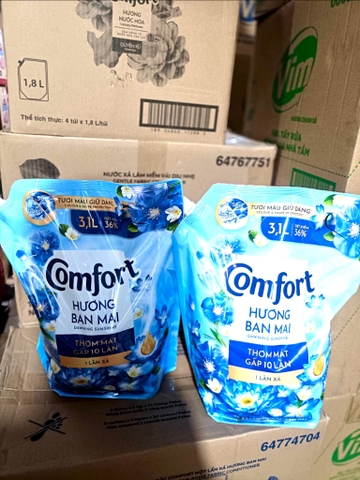 NXV Comfor 1LX hương ban mai 3,1L/4