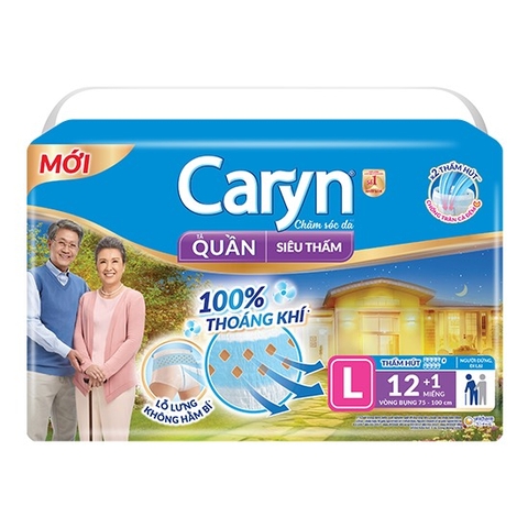 Bỉm- tã Quần người già Caryn L48/3
