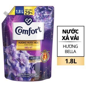 NXV Comfor nước hoa(tím đen) Diệu kỳ 1,8L/4 túi