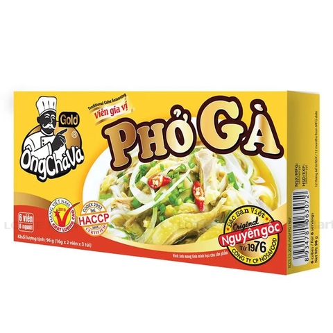 Viên gia vị phở gà - Ông Chà Và 126g/12h*4v