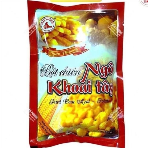 Bột chiên ngô,khoai Tuấn Phương 160g/5 bịch*10gói