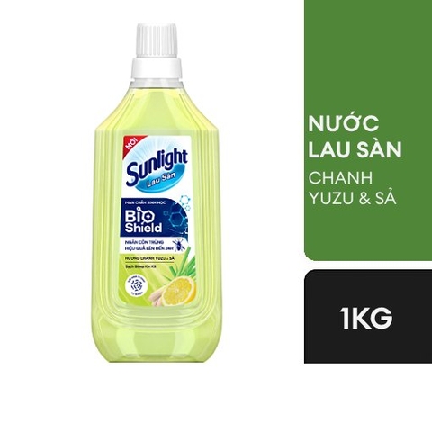 Nước lau sàn Sunlight chanh sả 1L/12