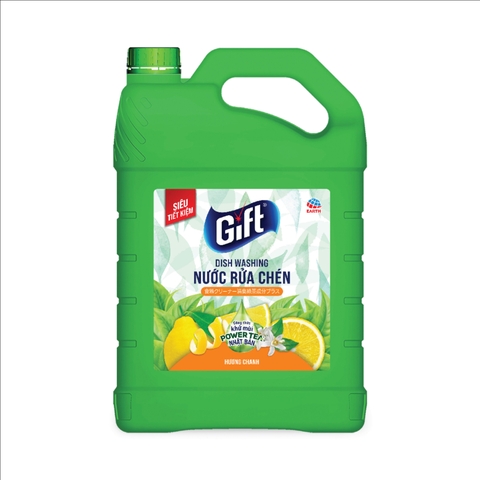 Nước rửa bát Gif hương chanh 3,8L/3