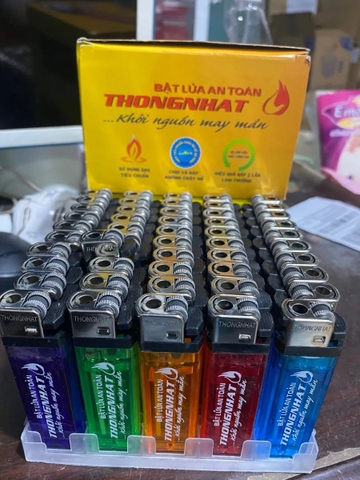 Bật lửa Thống Nhất/20 hộp/50 chiếc