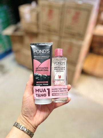 SRM Pond đen tinh khiết 100g hàng kẹp/24