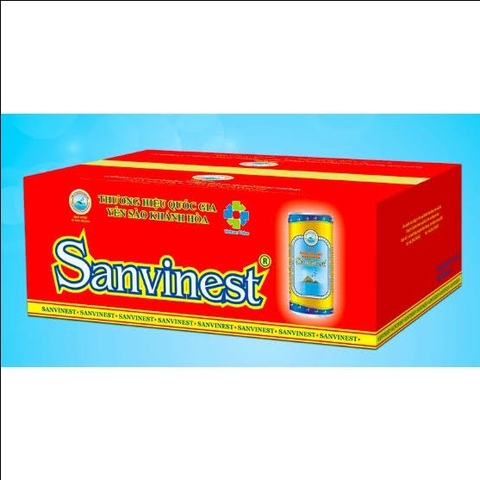 Yến sào khánh hoa lon mẫu trúng thưởng/30 lon