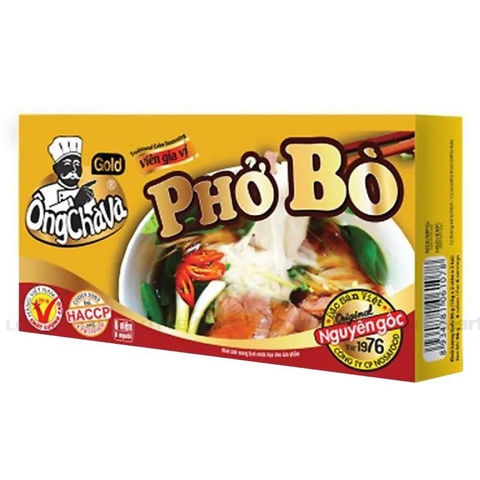 Viên gia vị phở bò - Ông Chà Và 126g/12h*4v