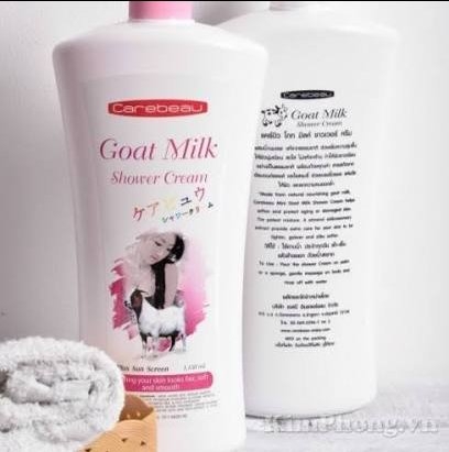 Sữa tắm dê Goat Milk(Thái) hồng 1L hàng tặng/12