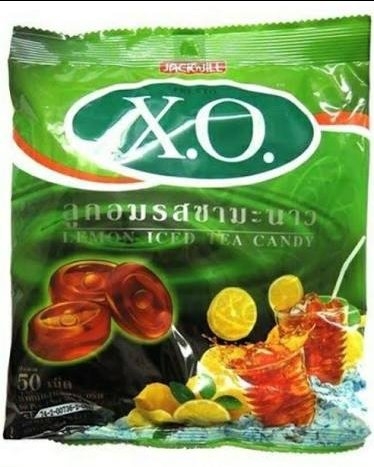Kẹo XO chanh Thái Lan (xanh) 110g/36 gói