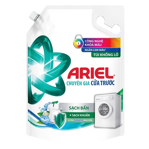 Nước giặt Ariel cửa trước nắng sớm 3,7L/3,9L/4