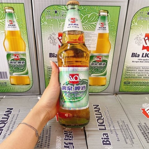 Bia Liquan xanh chai 500ml/12
