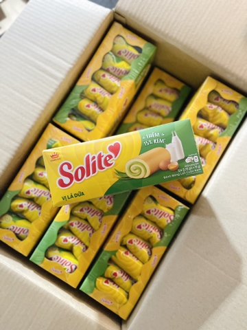 Bánh bông lan Solite cuộn vị dứa/12