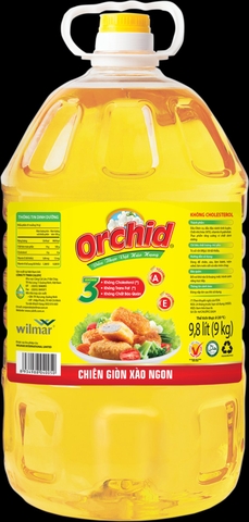 Dầu ăn Orchid 9kg/2