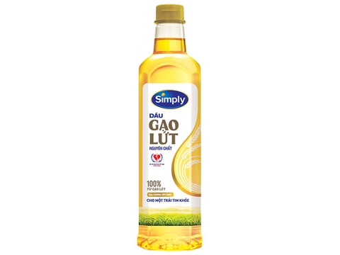 Simply gạo lứt 1L/12 chai