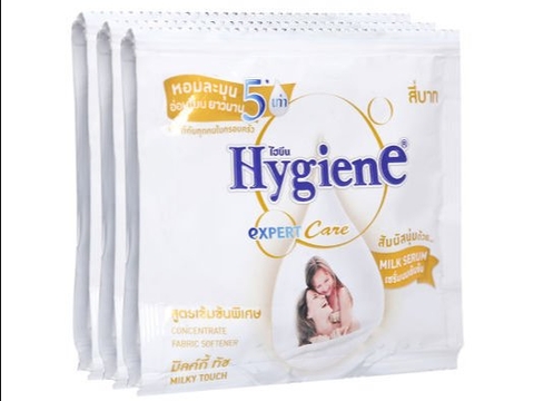 Xả vải Hygiene dây trắng/30d*12g