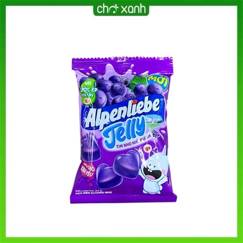 Kẹo dẻo Alpenliebe tim nho/24d*10gói