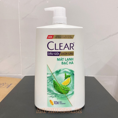 Dầu gội Clear bạc hà 1,4L/6