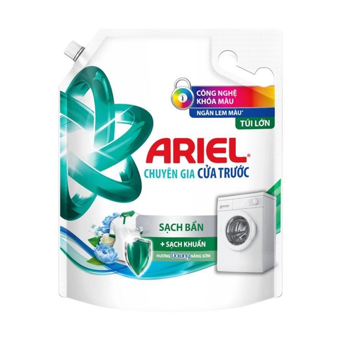Nước giặt Ariel cửa trước sạch bẩn Nắng sớm 3,2L/4