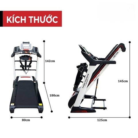 Máy chạy bộ điện đa năng HQ-V2C