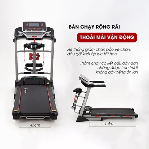 Máy chạy bộ điện đa năng Oreni RE-3
