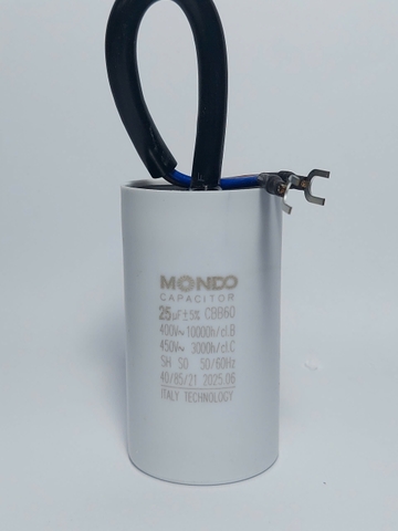 Tụ nhựa MONDO - 25uF