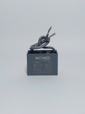 Tụ quạt vuông Mondo 3uF